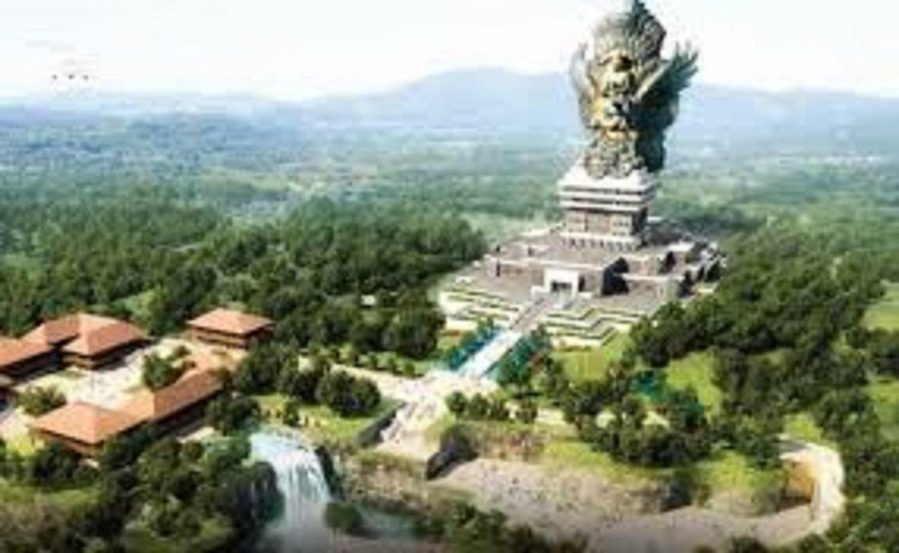 Bali Bobo Hostel Jimbaran Extérieur photo The proposed statue
